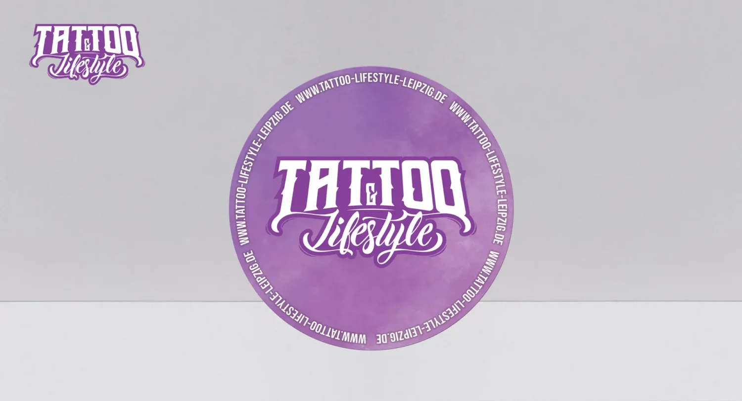 Aufkleber für die Tattoo & Lifestyle Messe